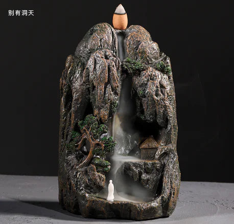 Indoor Backflow Incense Burner Decorative Tower Piece