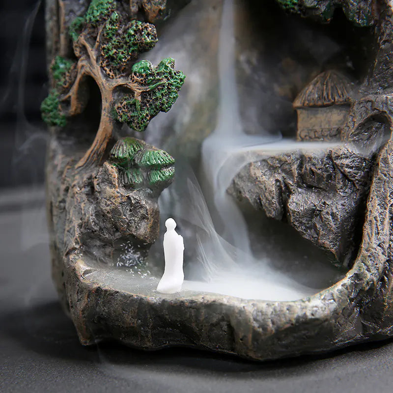 Indoor Backflow Incense Burner Decorative Tower Piece