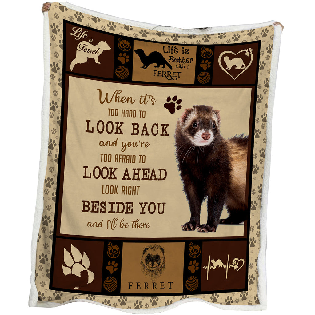Soft Warm Ferret Blanket
