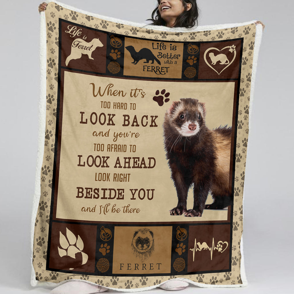 Soft Warm Ferret Blanket
