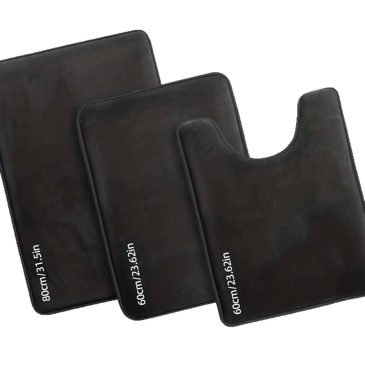 Three-piece Toilet Set Bathroom Mats