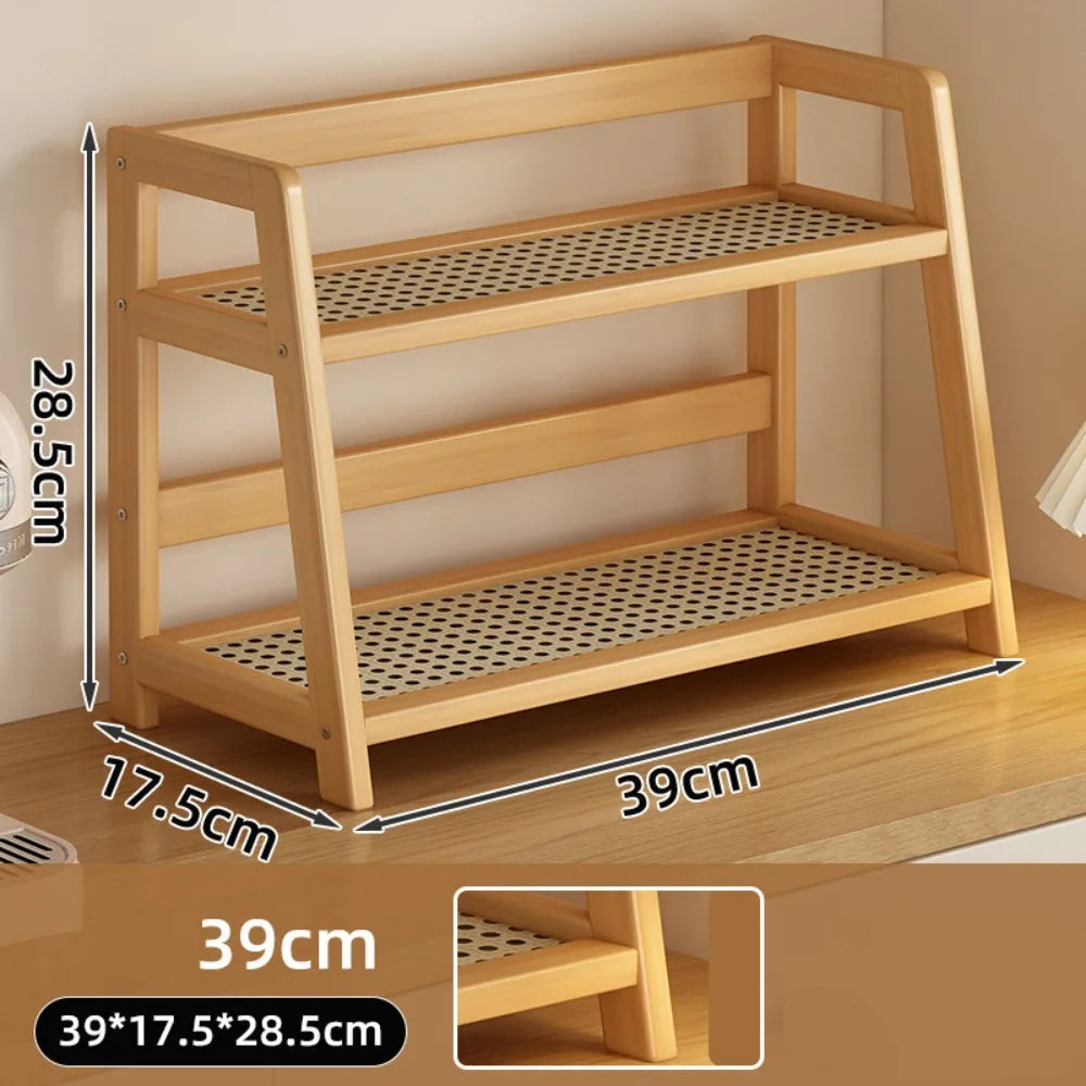 Wooden Storage Shelf