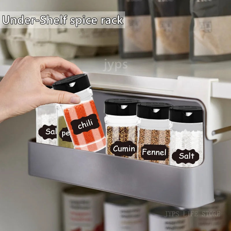 Wall Mounted Kitchen Spice Rack