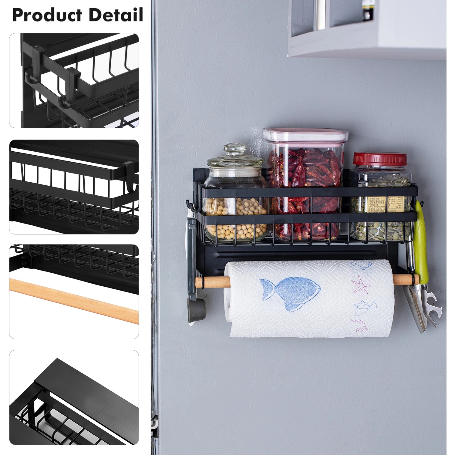 Magnetic Spice Rack