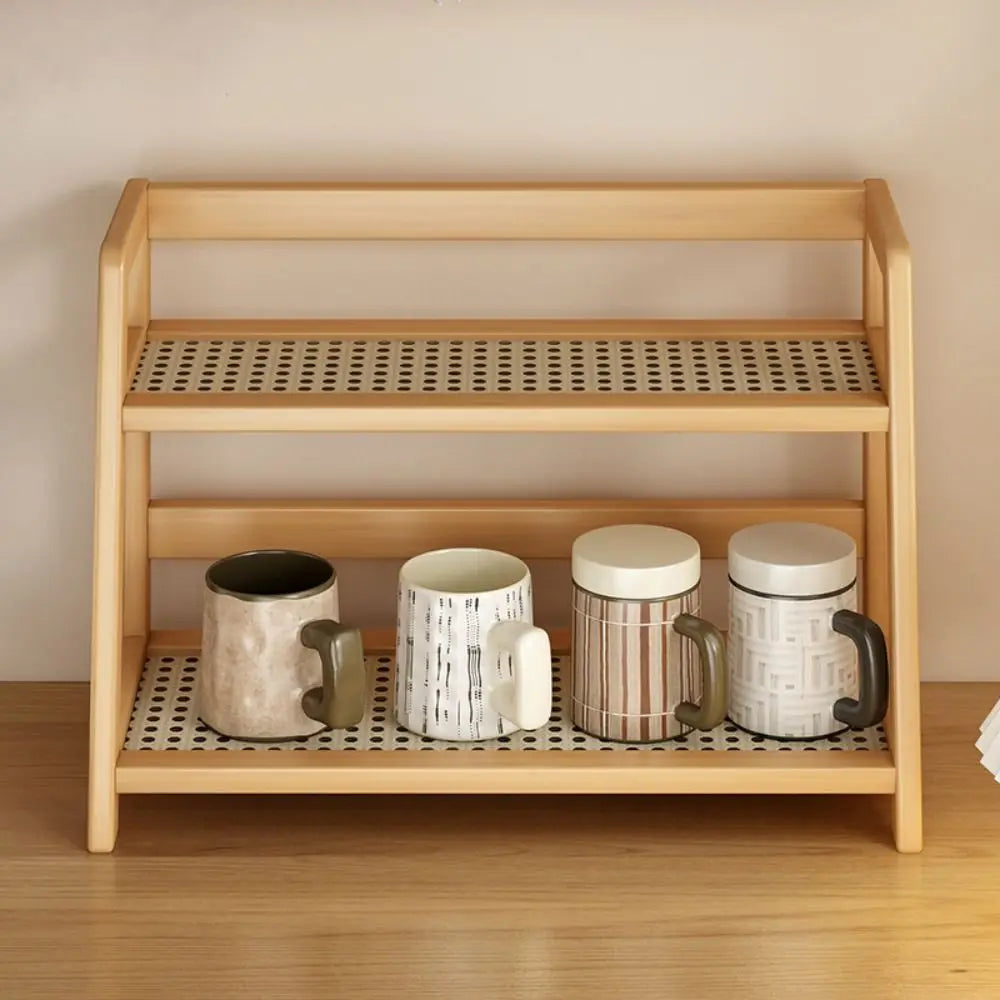 Wooden Storage Shelf