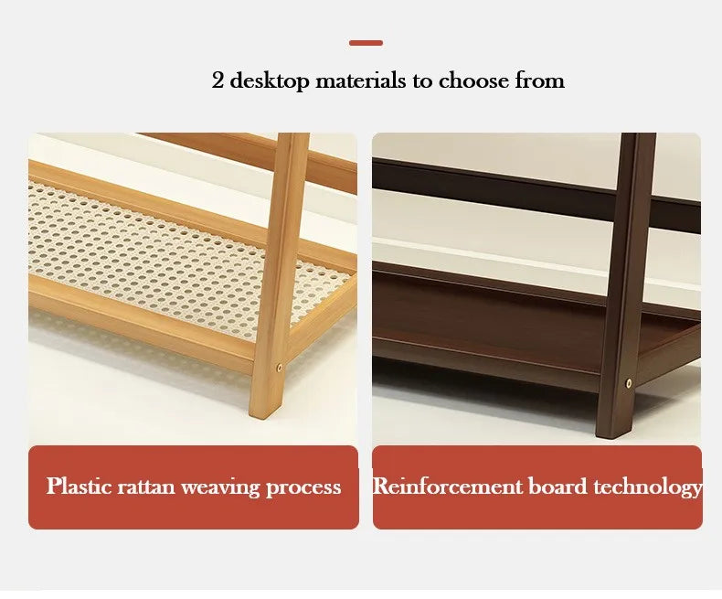 2 Layer Spice Caddy Shelf Bamboo Kitchen Storage Rack Desktop Cabinet Organizer Display Rack Coffee Bar Counter Shelf Cup Holder