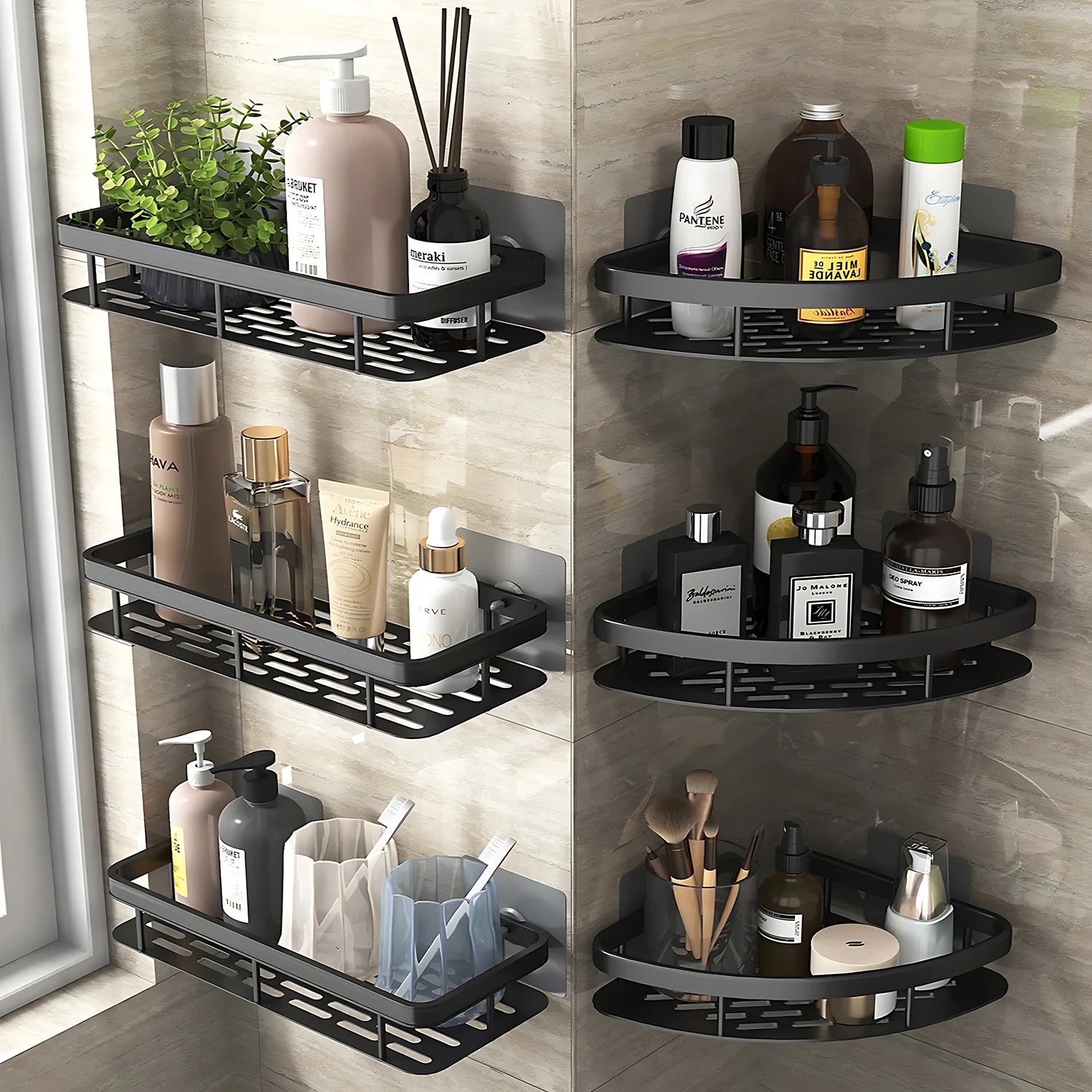 Modern Bathroom Shower Rack