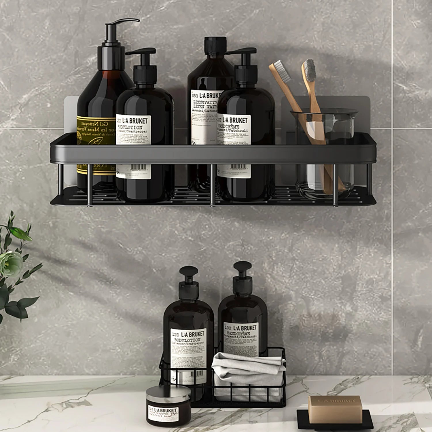 Modern Bathroom Shower Rack