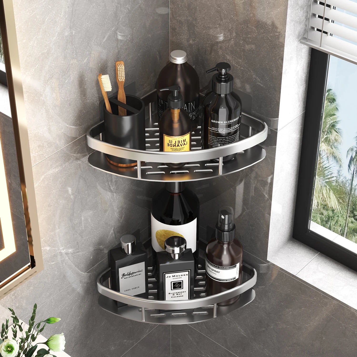 Modern Bathroom Shower Rack