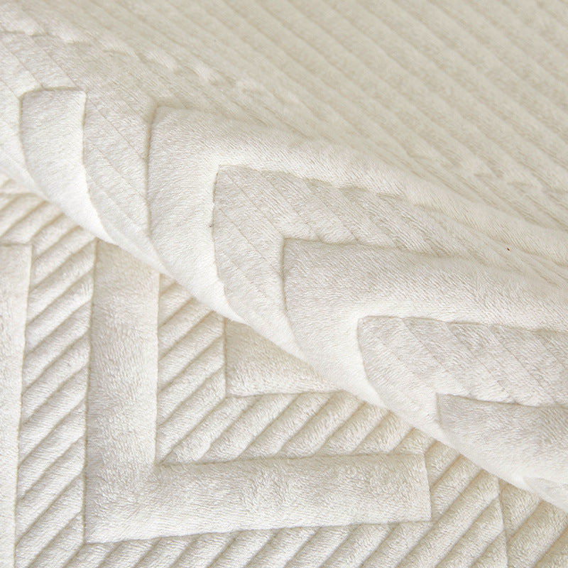 Sofa Cushion Winter Thickened Fleece Light Luxury Modern