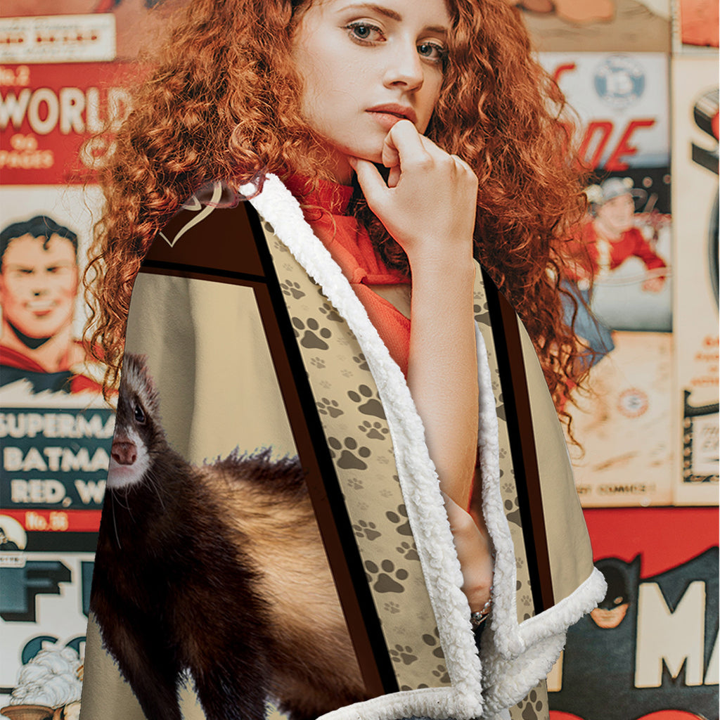 Soft Warm Ferret Blanket