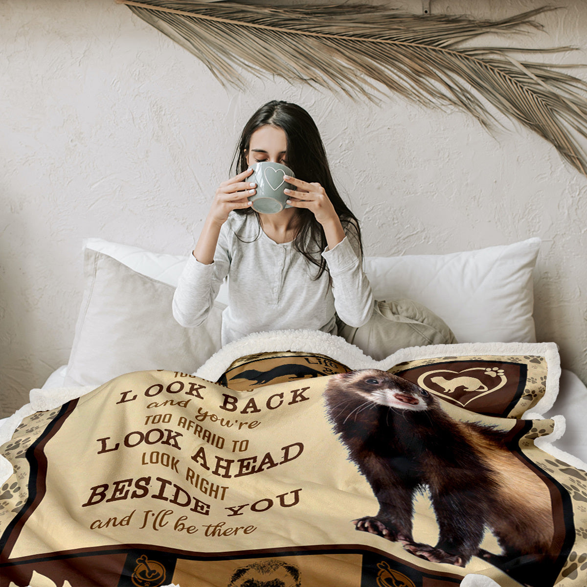 Soft Warm Ferret Blanket